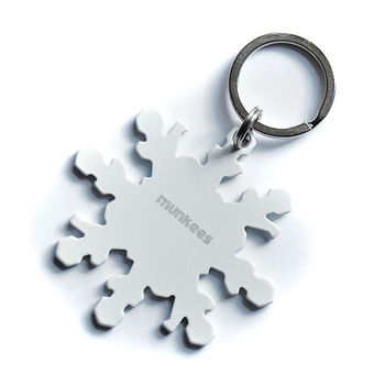 купить Брелок Munkees Bottle Opener - Snowflake, 3538 в Кишинёве 