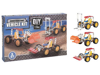 Constructor metalic "Truck" 122 buc 25X9X9cm 