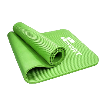 NBR YOGA MAT - 1,5cm green 