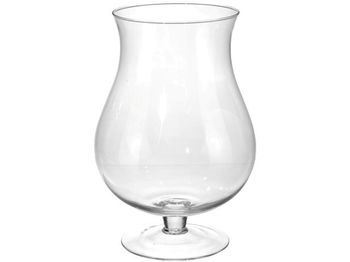 Vaza din sticla "Lalea" H32cm, D22cm 
