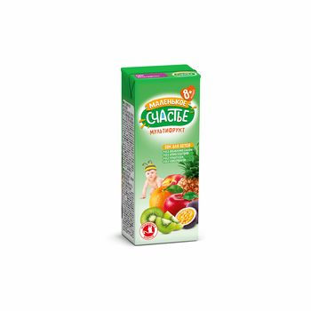 cumpără Suc multifruct Malenkoe Schastie, 200ml în Chișinău 