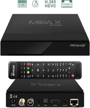 купить AMIKO MIRA X HYBRID DVB-S2+T2/C HIS-3000 в Кишинёве 