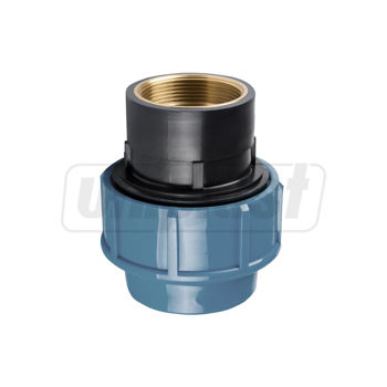 cumpără Adaptor compresiune alama D. 40 x 1.1/4" FI / 10 K în Chișinău 