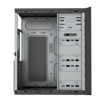 Case ATX 500W Sohoo 2809BG, 2xUSB2.0, Black-Grey, ATX-500W-12cm 