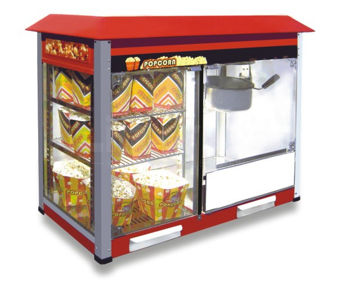 cumpără Mașină de făcut popcorn cu vitrină, temp cazan 0 - 245°C, 2 kW, 900 x 420 x 740 mm în Chișinău 