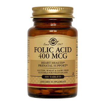 FOLIC ACID 400MCG 100VTABS 