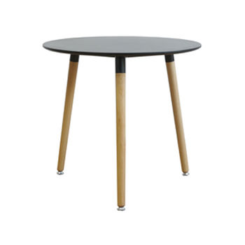 купить Круглый стол с поверхностью из МДФ, ножки из дерева 1080x1080 мм в Кишинёве 