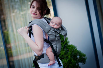 cumpără Rucsac ergonomic NapBag by Bagy Simple Grey în Chișinău 