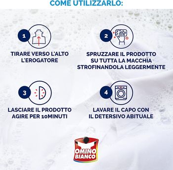 Solutie contra petelor Omino Bianco, 500 ml 