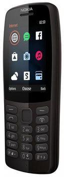 Nokia 210 Dual sim, Black 