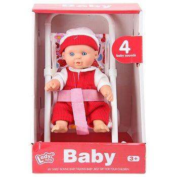 купить Essa Toys кукла Кукла Baby с коляской 20 см в Кишинёве 