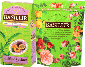 Зеленый чай Basilur Magic Fruits,  Apricot & Passion Fruit, 100 г 