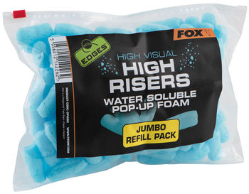 Водорастворимые пенопластовые шарики Fox High Visual High Risers Pop-up Foam 
