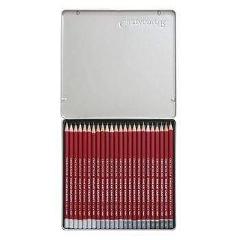 Набор чернографитовых карандашей  24 предметов  Cleos Fine Art Cretacolor 