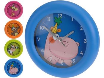 Часы настенные круглые детские 26cm 