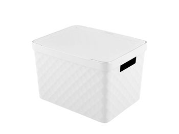 Container cu capac Kubica 17.5l , alb 