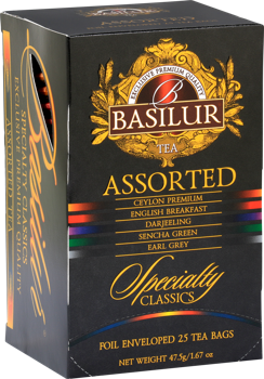 cumpără Ceai negru și verde în asortiment  Basilur Specialty Classics  ASSORTED, Foil Env  (5*1,5g, 20*2g) în Chișinău 