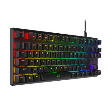 Gaming Keyboard HyperX Alloy Origins, Mechanical, Steel frame, Onboard memory, MX Blue, RGB, USB 