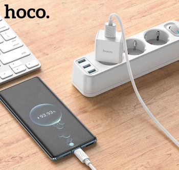 Hoco C106A Leisure single port charger set(iP)(EU) 