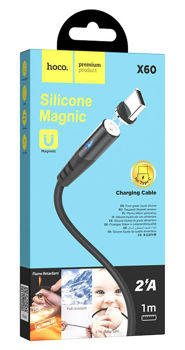 Hoco X60 Honorific silicone magnetic charging cable for Type-C 