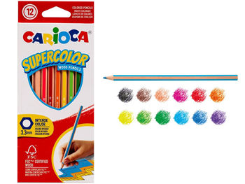 Set creioane colorate Carioca Classic 12buc 