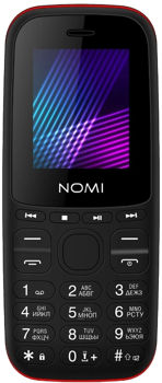 Nomi i189s, Black/Red 