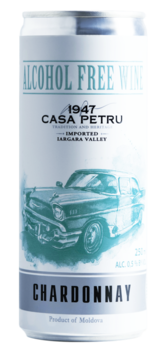 Сasa Petru Alcohol Free Sparkling wine  Chardonnay, 0.25 L 