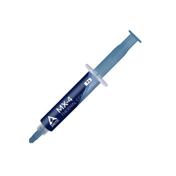 Arctic MX-4 Thermal Compound 2019 Edition 4g, Thermal Conductivity 8.5 W/(mK), Viscosity 870 poise, Density 2.50 g/cm3 ACTCP00002B