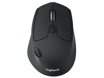 купить Wireless Mouse Logitech M720 Triathlon, Optical, 1000 dpi, 8 buttons, 1xAA, Bluetooth + 2.4GHz в Кишинёве 