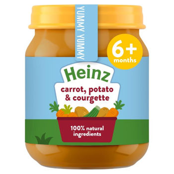 Heinz Пюре Морковь-картофель-кабачок (6 м+) 120 гр. 