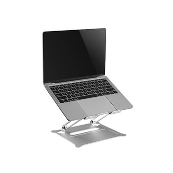 Подставка под ноутбук Brateck AR-15 Foldable Stepless Adjustment Aluminum Laptop Riser for 11"-15" Laptops & Tablets, Weight Capacity 5Kg (Складная алюминиевая подставка для ноутбука с бесступенчатой регулировкой для ноутбуков и планшетов 11–15 дюймов)