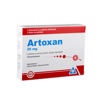 cumpără Artoxan pulb.+solv./sol. inj.20mg N3+2ml N3 în Chișinău 