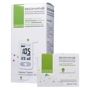 PROMOȚIE. Schimbați vechiul glucometru Bionime GM 300 cu un nou Bionime GM 550 când achiziționați 1 pachet de benzi de testare Bionime 550 nr. 50 