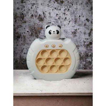 купить Электрическая игрушка Pop it Urs Panda со светом и звуком, для детей и взрослых, белая в Кишинёве 