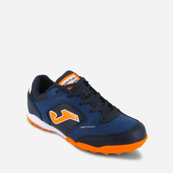 Ghete de fotbal JOMA - TOP FLEX JR 2433 BLUE ORANGE TURF 