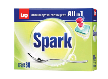купить Sano таблетки для посудомоечной машины Spark 30 шт в Кишинёве 