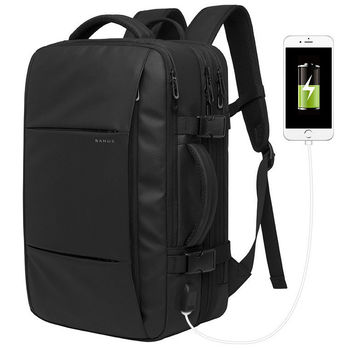 cumpără Rucsac Bange BG1908, cu USB-port, impermiabil, negru în Chișinău 