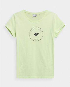 купить Футболка Casual 4F H4L22-TSD032 Lemon в Кишинёве 