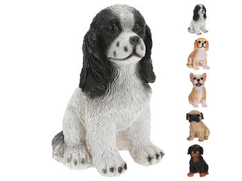 Статуэтка "Собака сидящая" 14.5cm, 5 разных пород 