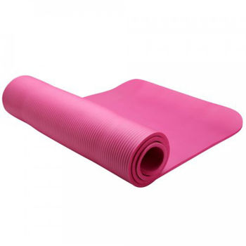 NBR YOGA MAT - 1 cm pink 