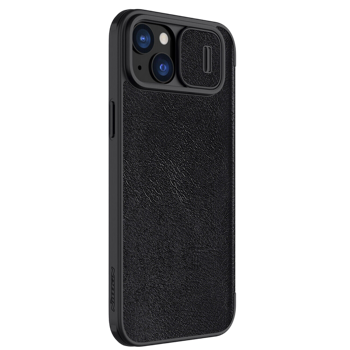 Nillkin Apple iPhone 15 Plus, Qin Pro Black 