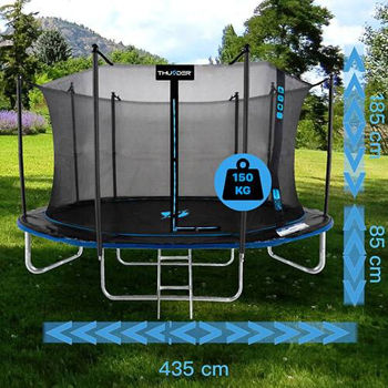 Trambulina Prime 435 cm, plasă interioară 