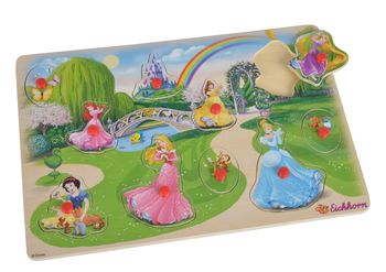 cumpără Eichhorn Puzzle din lemn Disney Princess, 11 elemente în Chișinău 