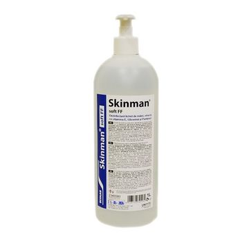 SKINMAN SOFT PROTECT FF (1Л), ДЕЗИНФИЦИРУЮЩЕЕ СРЕДСТВО ДЛЯ РУК, С ВИТАМИНОМ Е 