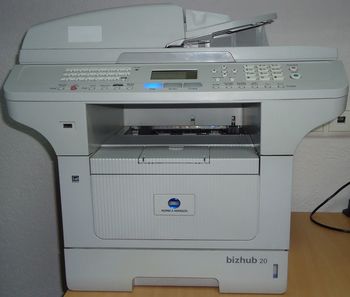 МФУ (A4, ч/б) Konica Minolta bizhub 20 