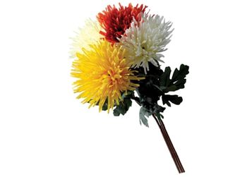 Floare artificiala "Crizantema cu petale lancelare" 85сm 