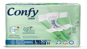 Confy Adult LARGE JUMBO, Подгузники для взрослых, 30 шт. 