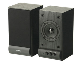 Active Speakers SVEN SPS-607 Black, RMS 6W, 2x3W, дерево (boxe sistem acustic/колонки акустическая сиситема)