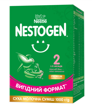 Молочная смесь Nestle Nestogen 2 New, 1000гр 