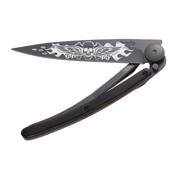 cumpără Cutit Deejo Black 37g, Ebony wood, Angels, 1GB109 în Chișinău 